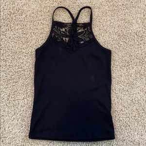 Aeropostale Black Lace Cami